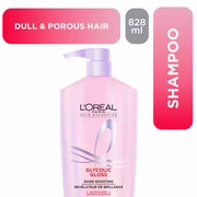 Glycolic gloss shampoing. cheveux brillants et éclatants.