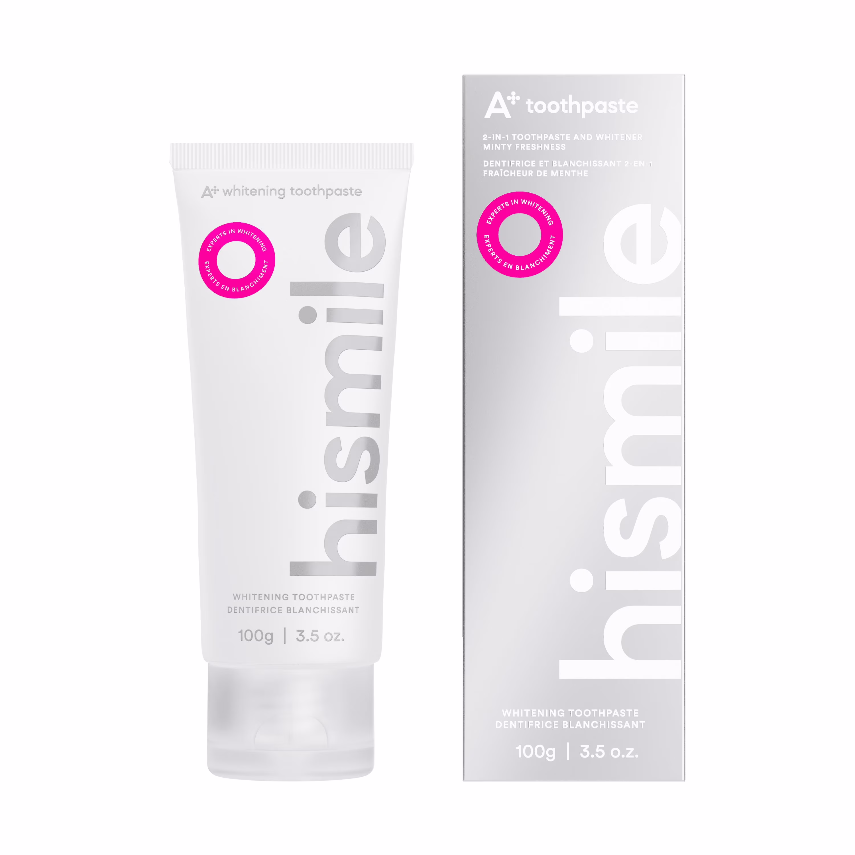 Hismile dentifrice blanchissant a+
