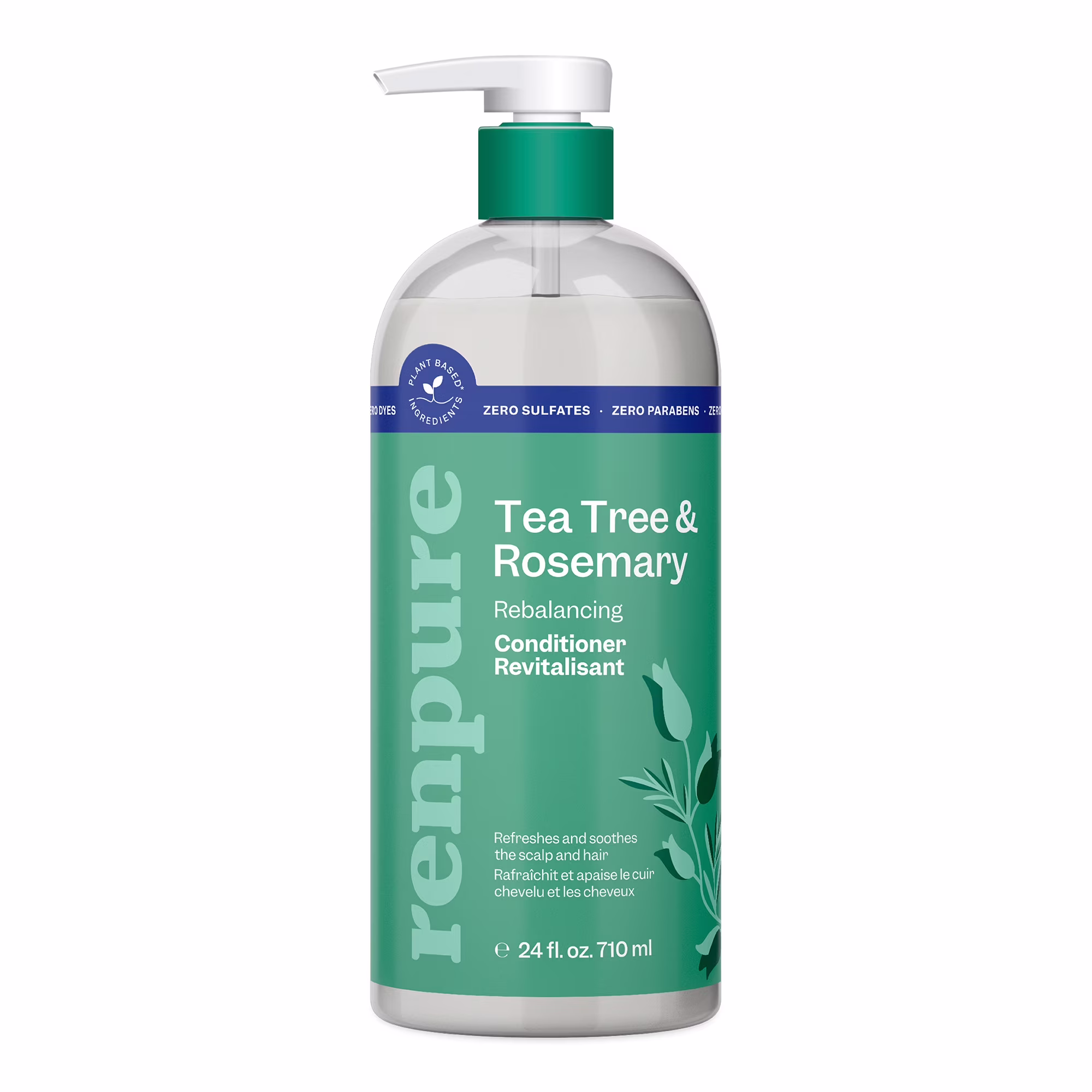 Revitalisant au parfum d'arbre à thé et de citron