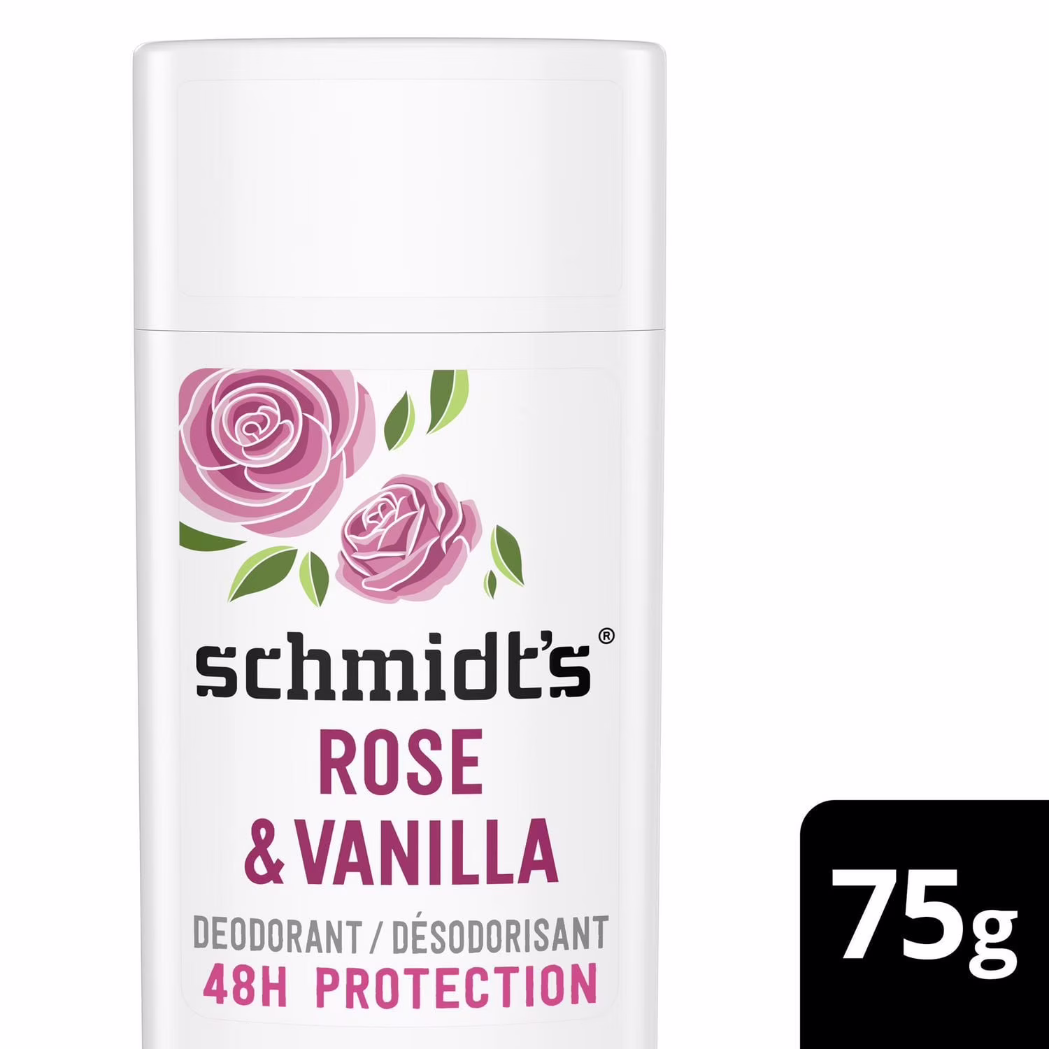 Désodorisant d'origine naturelle schmidt's  rose & vanilla