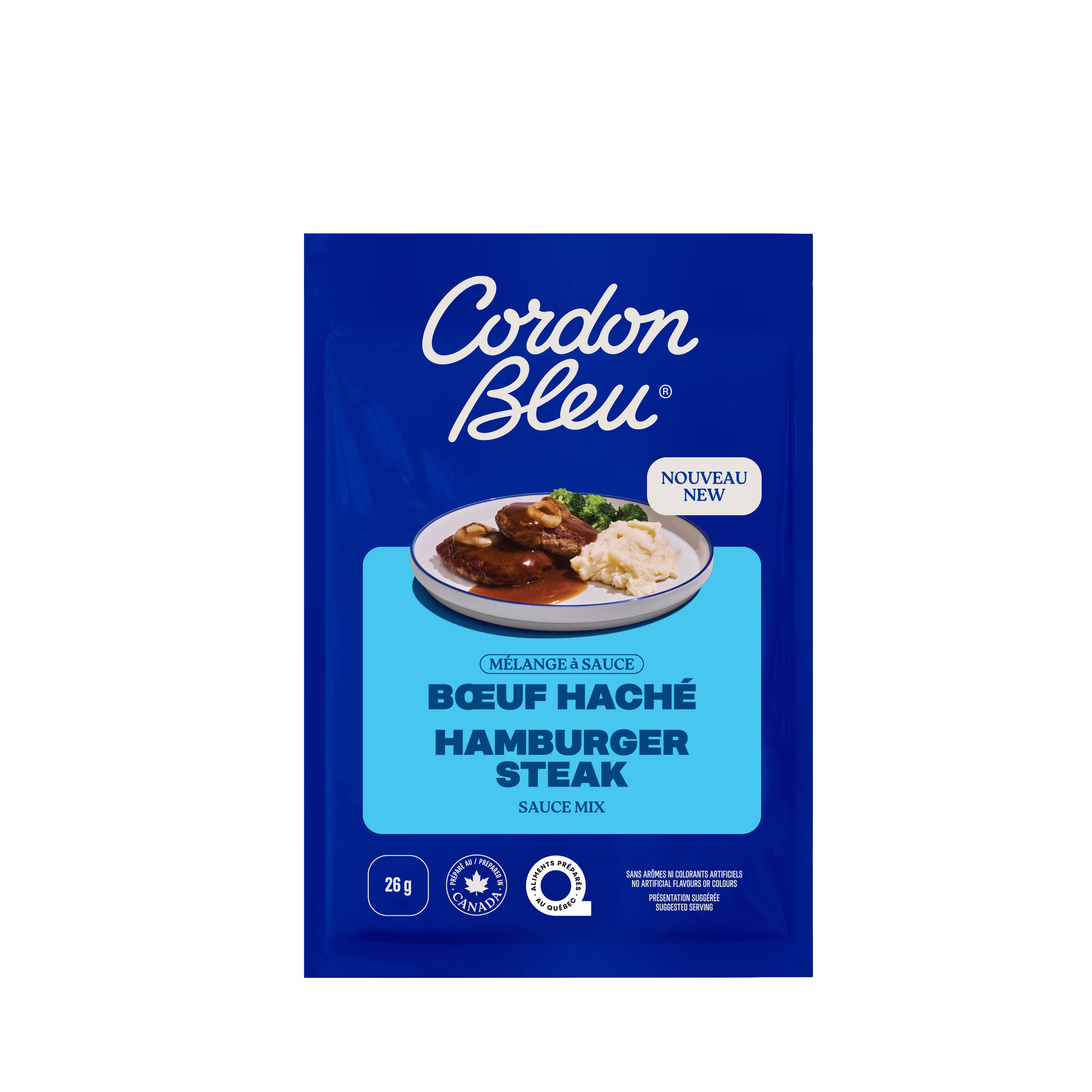 Cordon bleu mélange à sauce buf haché