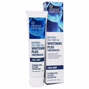 Desert essence - dentifrice blanchissant à l'huile d'arbre à thé naturel menthe fraîche - 6.25 oz.