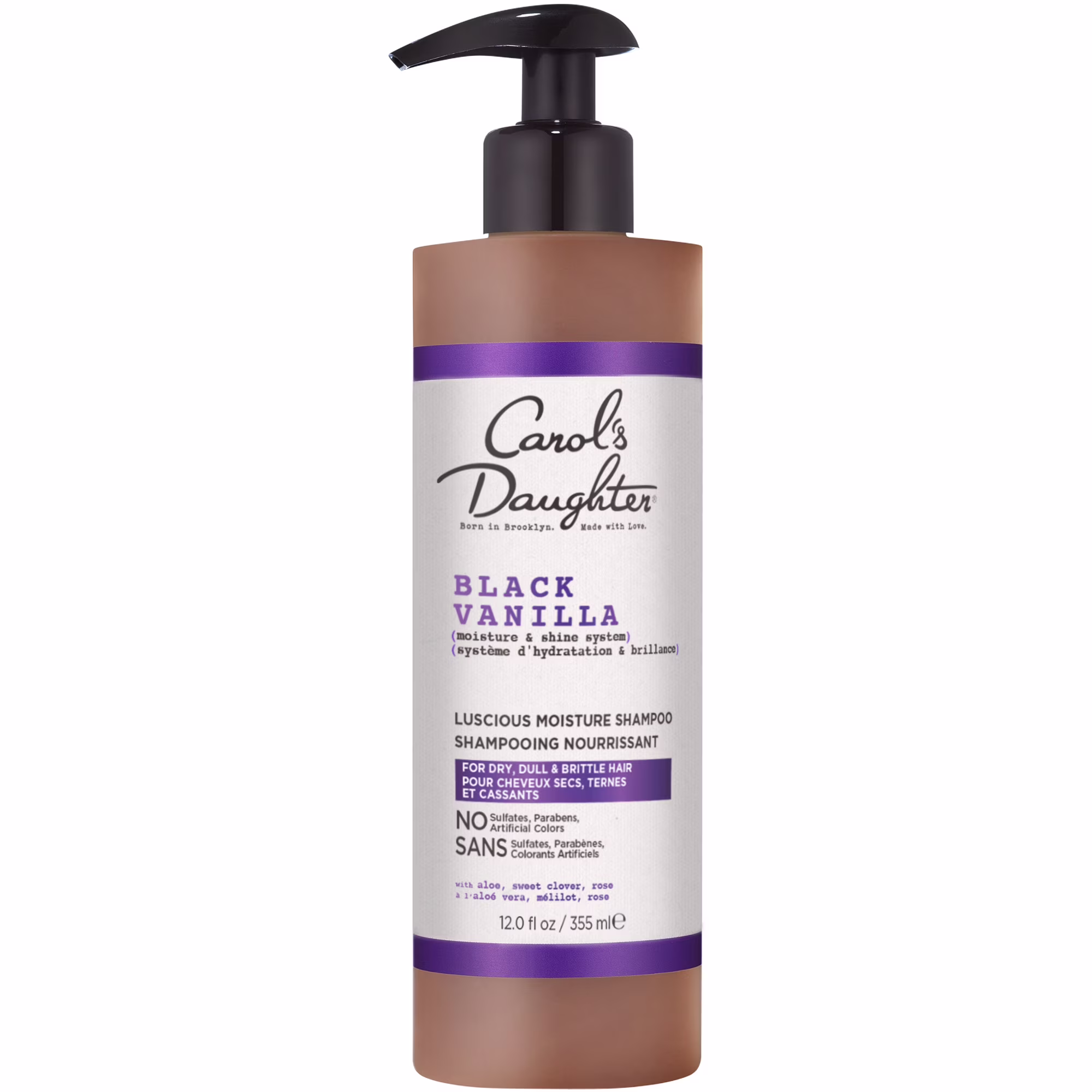 Carol's daughter shampooing black vanilla