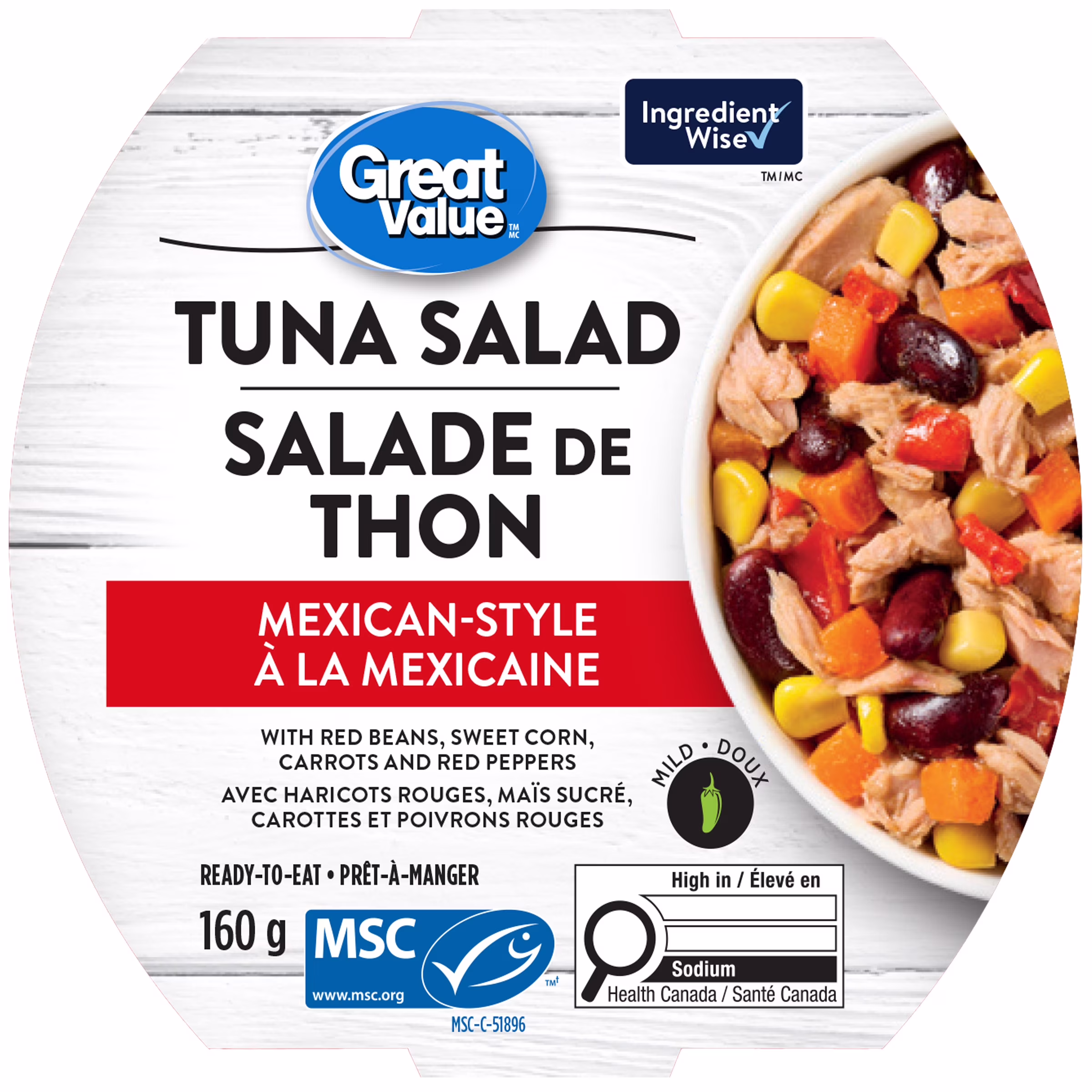 Salade de thon à la mexicaine great value