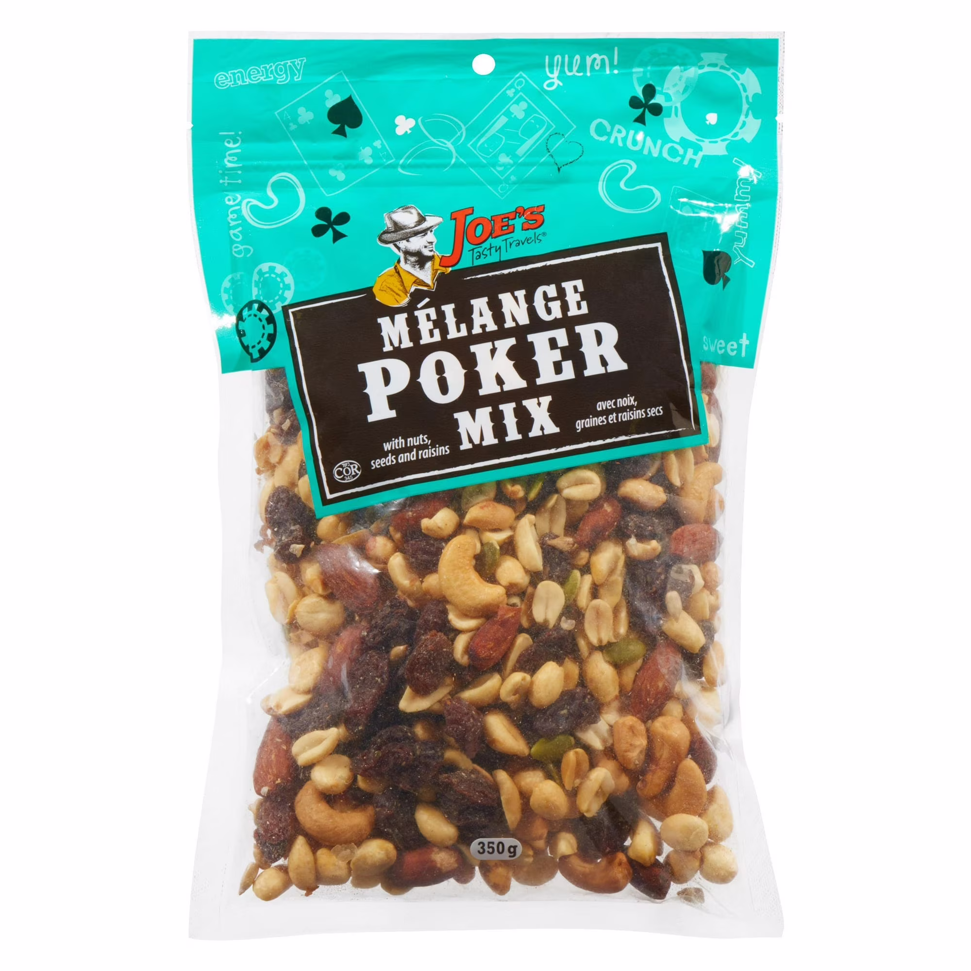 Mélange poker de joe's tasty travels  vendu exclusivemente a walmart