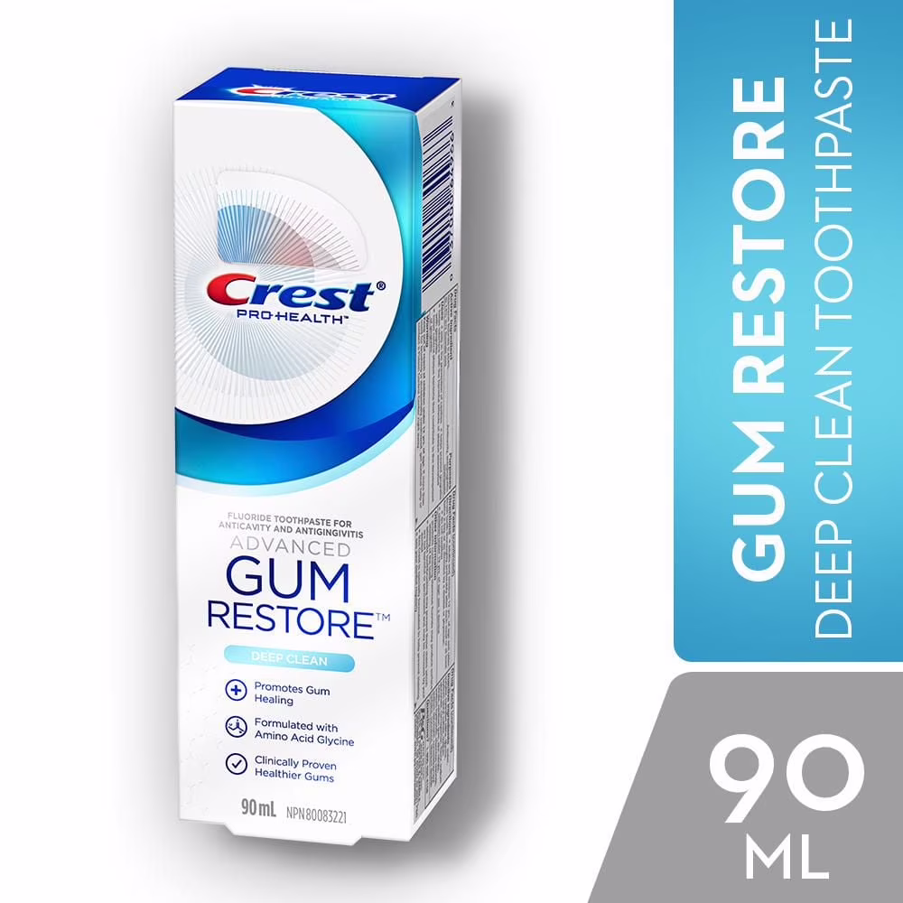 Dentifrice Advanced Gum Restore contre la carie et la gingivite nettoyage en prof