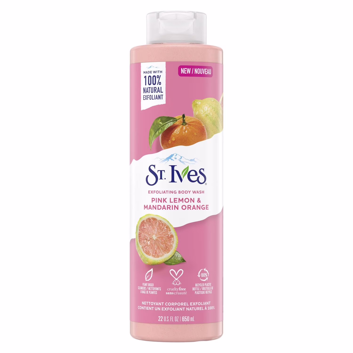 Nettoyant corporel st. ives citron rose et mandarine  nettoyant corporel