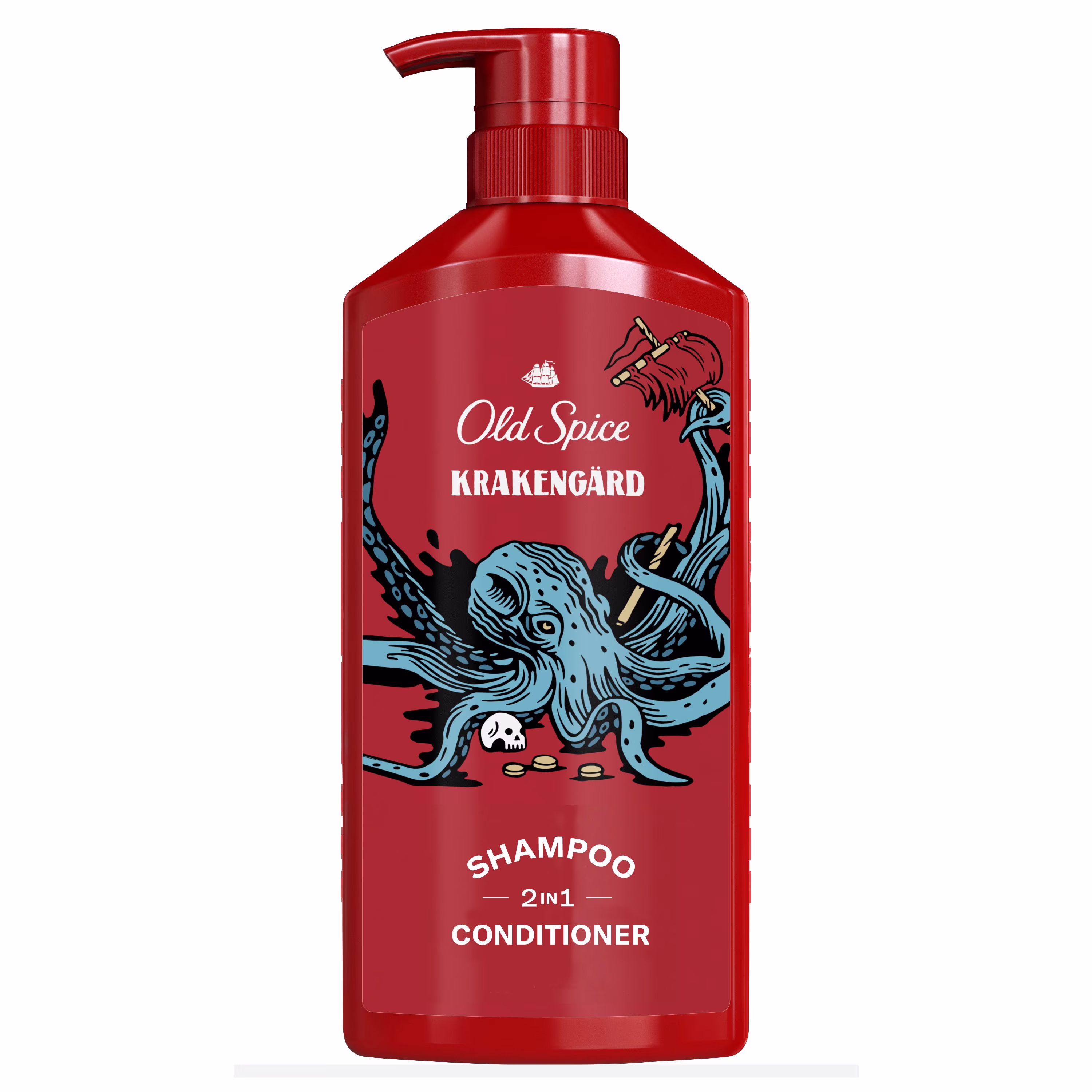 Old spice  shampooing et revitalisant 2 en 1 krakengard