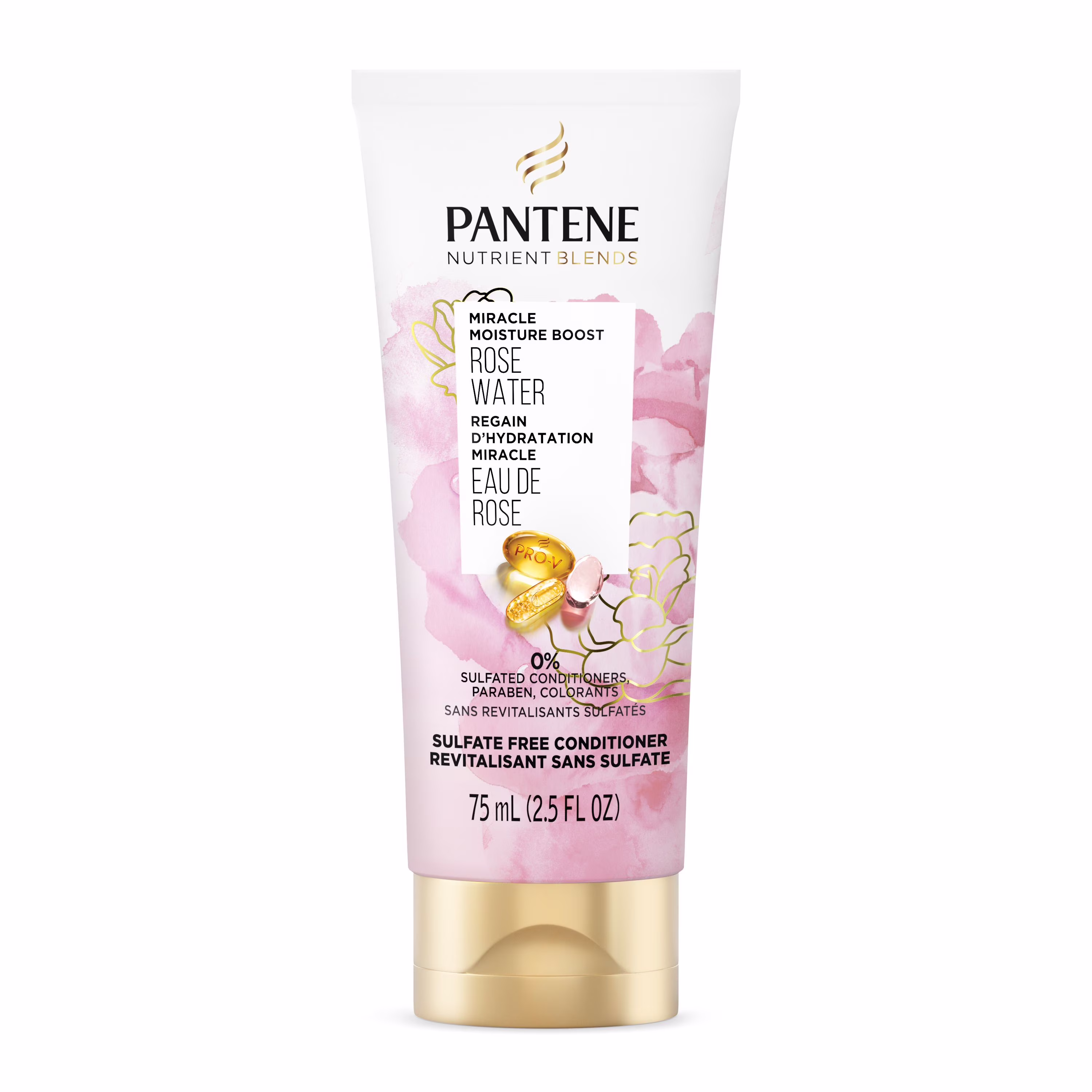 Pantene nutrient blends regain d'hydratation miracle eau de rose revitalisant sans sulfate