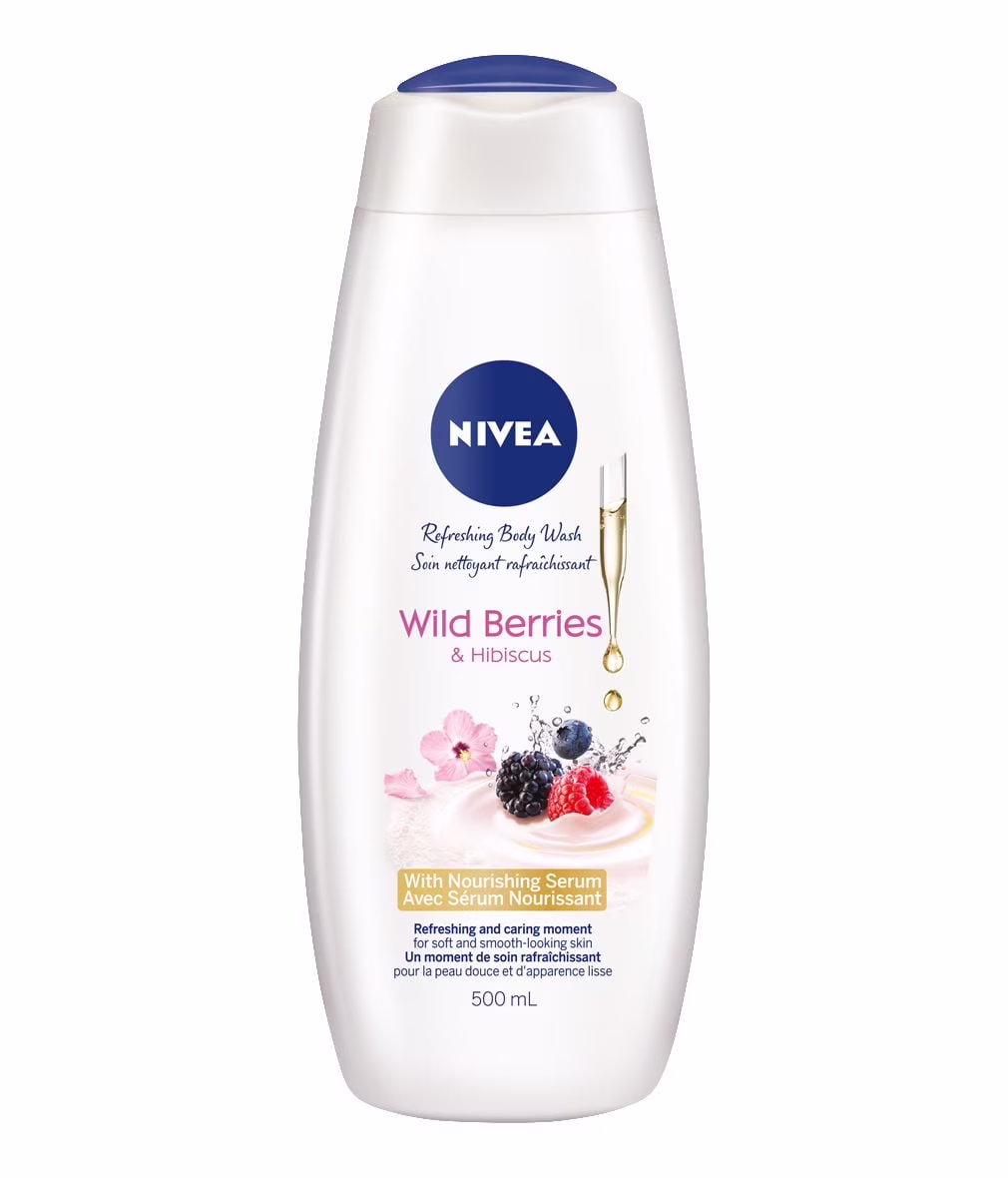 Nettoyant pour le corps au parfum de baies sauvages et hibiscus
